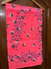 Cotton Kanthawork Saree