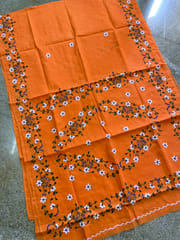 Cotton Kanthawork Saree