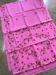 Cotton Kanthawork Saree