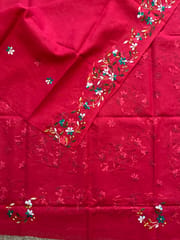 Cotton Kanthawork Saree