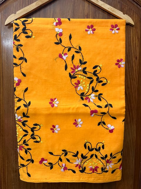 Cotton Kanthawork Saree