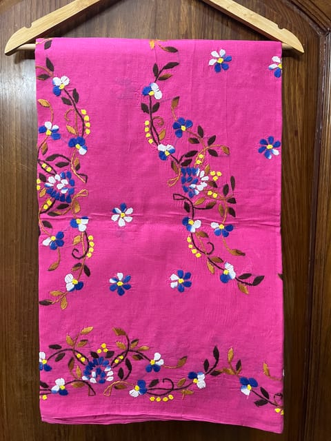 Cotton Kanthawork Saree