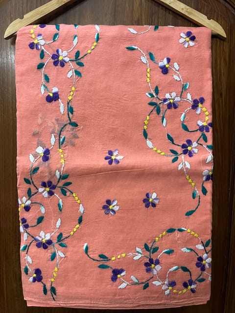 Cotton Kanthawork Saree