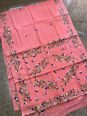 Cotton Kanthawork Saree