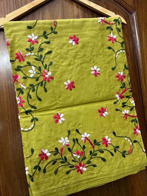 Cotton Kanthawork Sarees