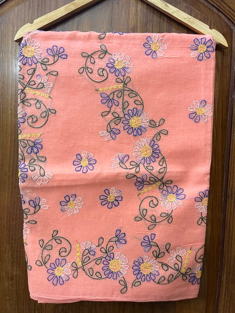 Cotton Kanthawork Saree