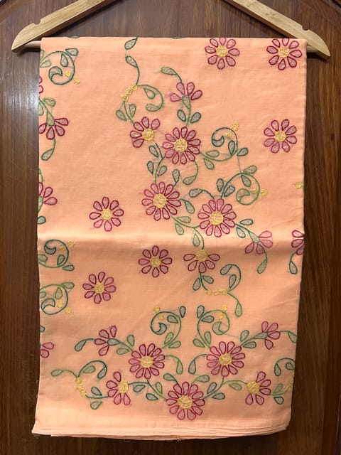 Cotton Kanthawork Saree