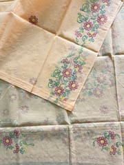 Cotton Kanthawork Saree