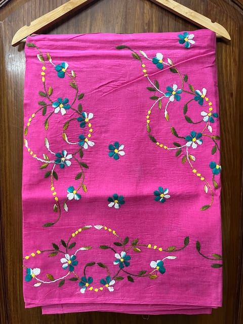 Cotton Kanthawork Saree