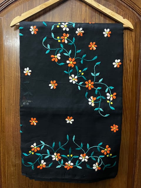 Cotton Kanthawork Saree