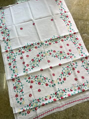 Cotton Kanthawork Saree