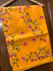 Cotton Kanthawork Saree