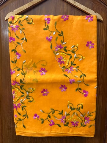 Cotton Kanthawork Saree