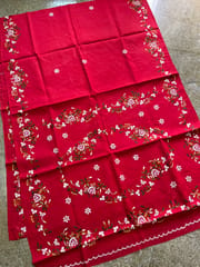 Cotton Kanthawork Saree