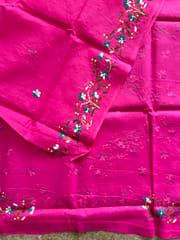 Cotton Kanthawork Saree