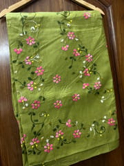 Cotton Kanthawork Saree