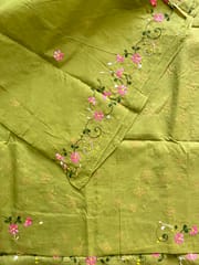 Cotton Kanthawork Saree