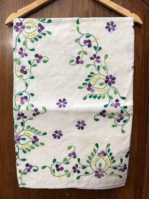 Cotton Kanthawork Saree